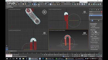 3Ds Max- 5- Binding Objects (bendy straw)