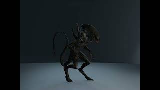 Xenomorph Basic Attack 3d Animations (Dead by Daylight style)