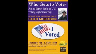 Who Gets to Vote?  An in-depth look at U.S. voting rights history