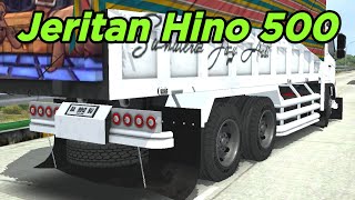 Dengarkan Suara Jeritan Truck HINO 500 Dump BUSSID V4.3.4