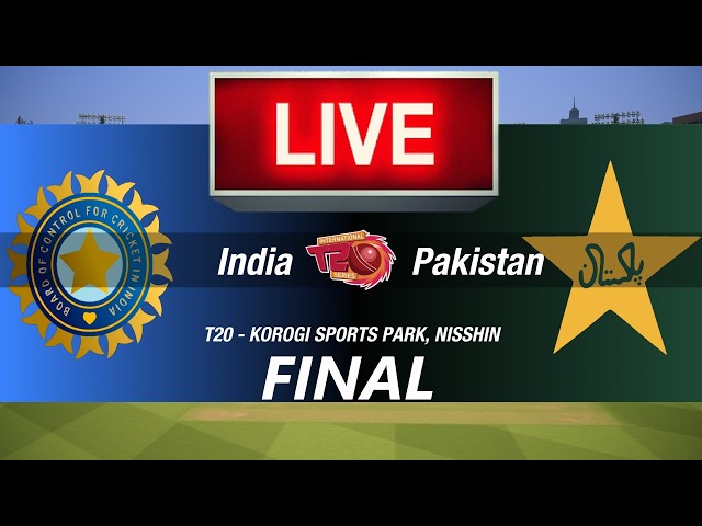 🛑FINAL LIVE- INDIA vs PAKISTAN🛑IND vs PAK 2026🛑CRICKET 26 GAMEPLAY🛑LIVE MATCH STREAMING🏏