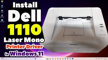 How to Download & Install Dell 1110 Printer Driver in Windows 11 Manually