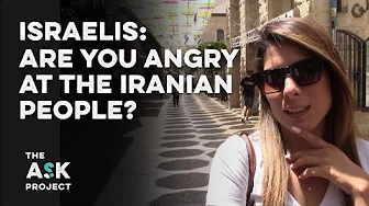 Israelis: Are you angry at the Iranian people?