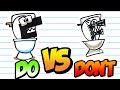 DOs &amp; DON&#39;Ts Drawing  from ALPHABET LORE To Do At Home