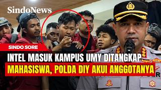 Mahasiswa UMY Tangkap Pria Diduga Intel, Polda DIY Buka Suara | Sindo Sore | 18/06