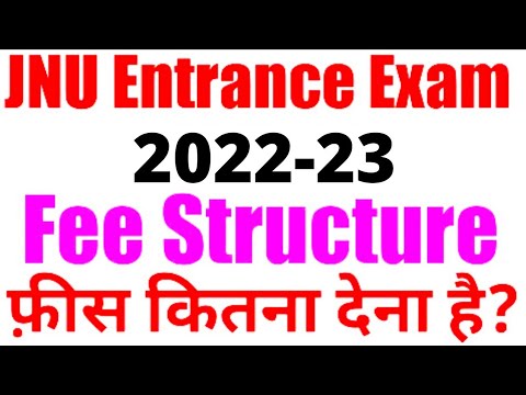 JNU fees structure kya h ||MCM Reality ?||fees structure||mess fee||hostel charge #jnu