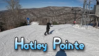 Snowboarding at Hatley Pointe NC (Crashes and Fails)