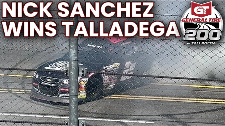 NEXT FLAG ENDS THE RACE - Nick Sanchez Wins ARCA G...