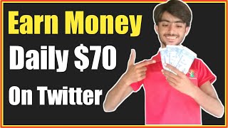 How to earn money on twitter! twitter!! make