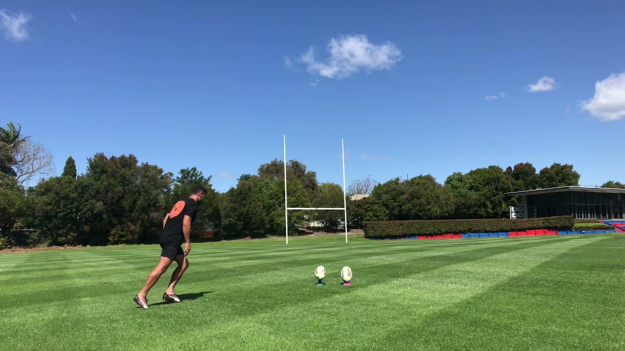 Goal kicking. High tee vs Low tee YouTube