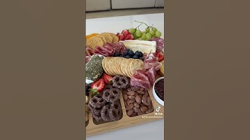 Super easy, Trader Joe’s charcuterie board!  #charcuterie #charcuterieboard #traderjoes #foodie