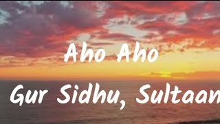 Aho Aho Gur Sidhu Sultaan lyrics video PB punjab lyrics video