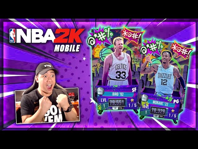 OBSIDIAN LARRY BIRD In TRASH TALKERS PACK OPENING! NBA 2K Mobile Season 5 