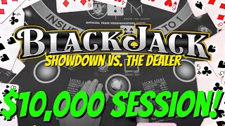 Long Session of HIGH LIMIT Blackjack at @The M Resort - Up to $5k Bets!