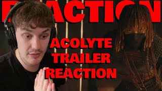 Acolyte Official Trailer! - First Time Reaction! - Star Wars