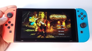 Sword and Sandals: Spartacus | Nintendo Switch handheld gameplay screenshot 3
