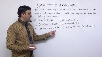 Class 11 maths  Matrices and determinants part 2