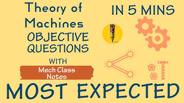 SSC JE 2022 | TOM MCQ |Objectives of Theory of Machine| MCQ Mechanical
