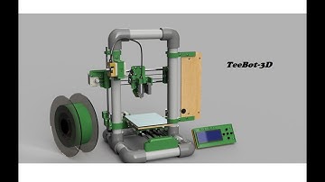 TeeBot 3D - Part 3 X axis