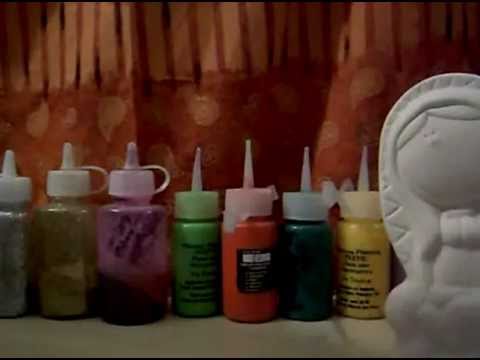 Introducción a la técnica de pintura en cerámica.