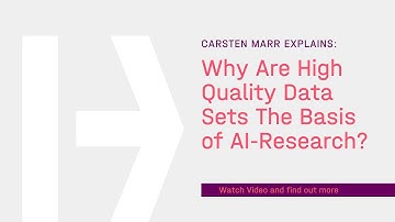 Why Are High Quality Data Sets The Basis of AI-Research?
