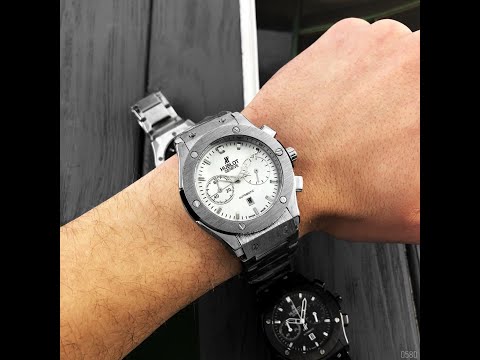 мужские наручные часы hublot classic fusion silver-white мужские наручные часы hublot classic fusion silver-white