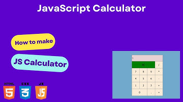 Create a simple Calculator using HTML, CSS, JS (2022) | JavaScript Tutorial