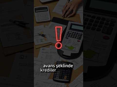 Avans Şeklinde Krediler