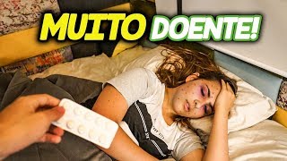 CUIDANDO DA BIBI DOENTE POR 24 HORAS!