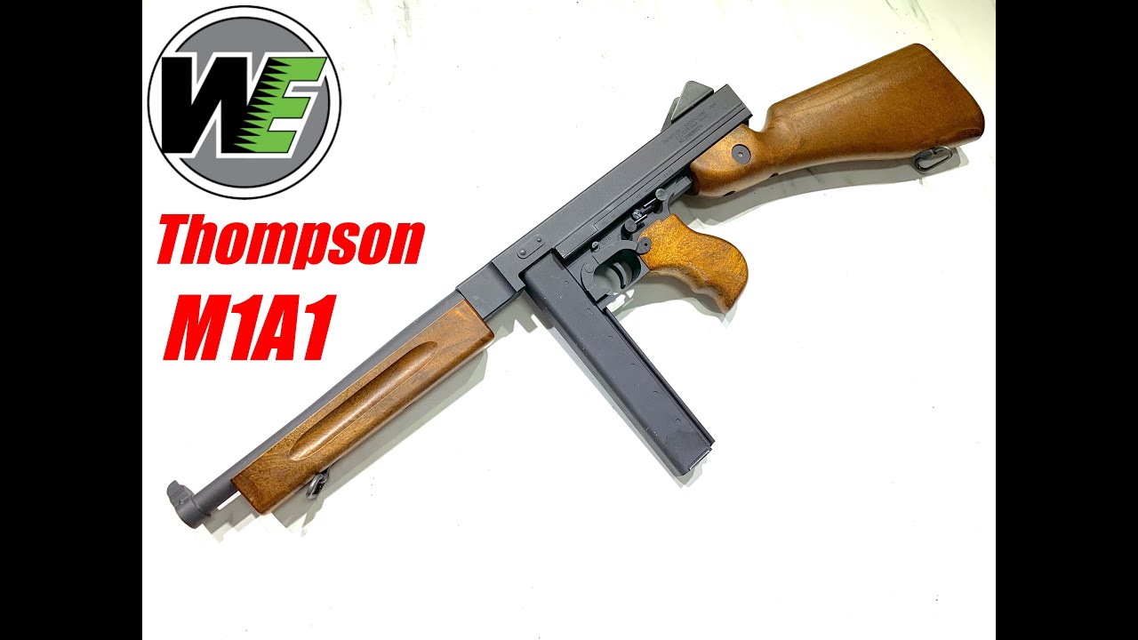 WE製 Thompson M1A1 GBB原廠開箱測試