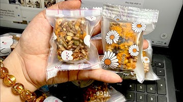 Thanh gạo lứt hạt dinh dưỡng siêu đơn giản - bếp mẹ Na