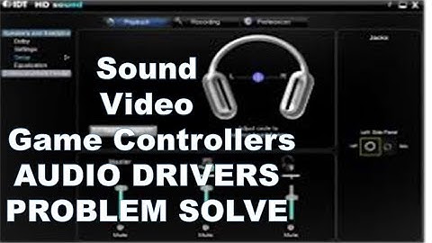 How to Fix High Definition Audio Driver Issues 2020 | How to Fix Realtek Sound Card  Issues Latest