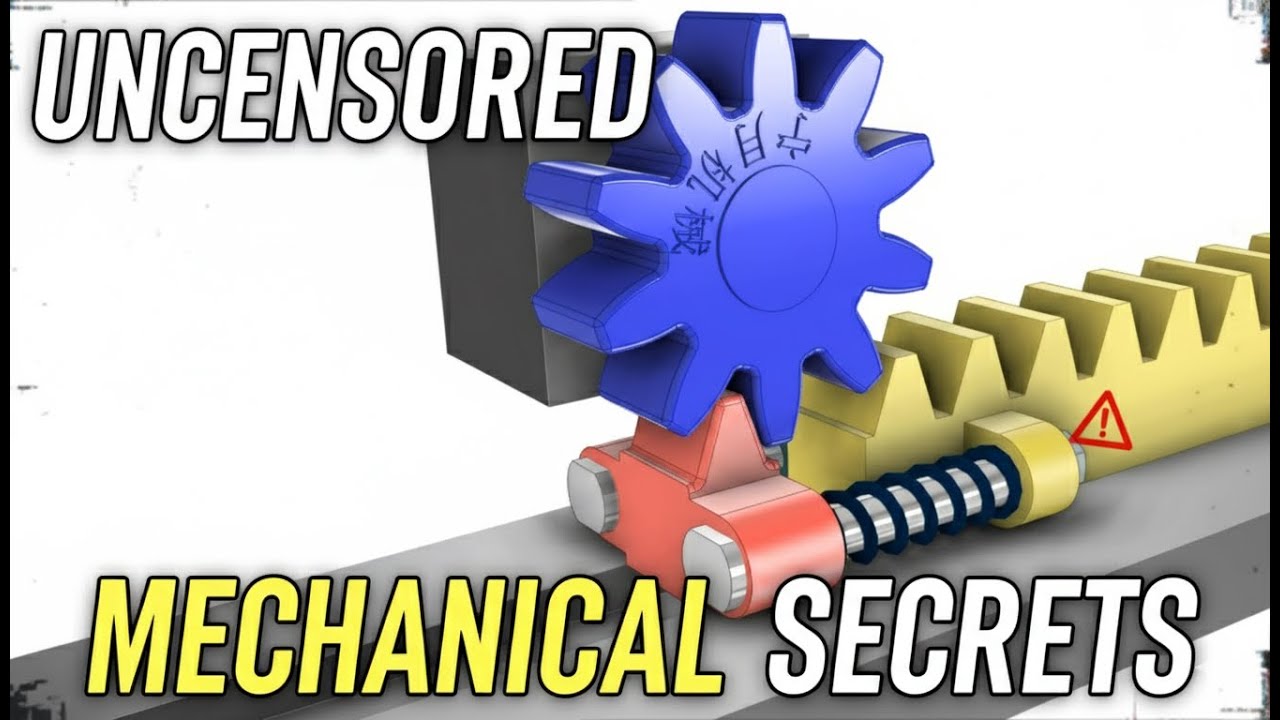 Mechanical Principles Your Teacher Won't Teach You#mechanism #machine #solidworks #simulation