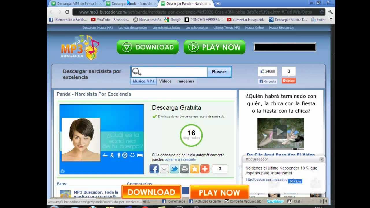 Pagina para descargar musica mp3 gratis y rapido - YouTube