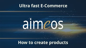 Aimeos - How to create regular products for e-commerce