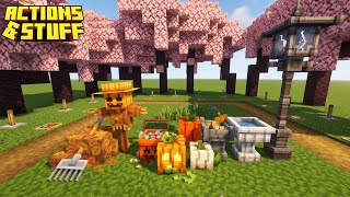 Minecraft Bedrock Action & Stuff Addon SECRETS & Easter Eggs! (New Update)