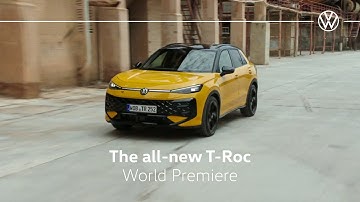 Curtain up! The all-new T-Roc enters the stage. | Volkswagen World Premiere