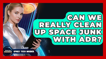 Can We Really Clean Up Space Junk With ADR? - Space Tech Insider