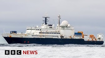 Thumbnail for Russian spy ship on edge of UK waters, defence secretary says | BBC News