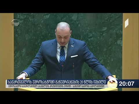 საქართველოს ევროსაბჭოში გაწევრიანების 20 წლის იუბილე