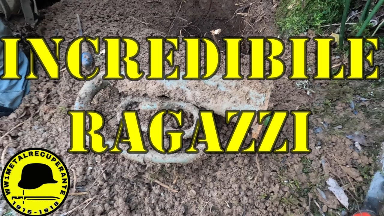 Metal detecting Tromba 1884 dell'esercito. @WW1 Metalrecuperante