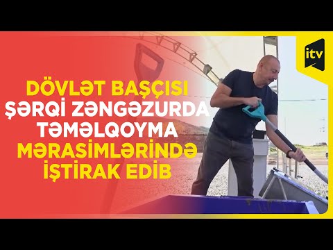 Prezident İlham Əliyev Laçın, Qubadlı və Zəngilan rayonlarına səfər edib