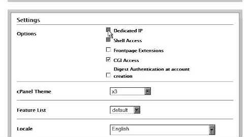 How to Create a Package in WHM