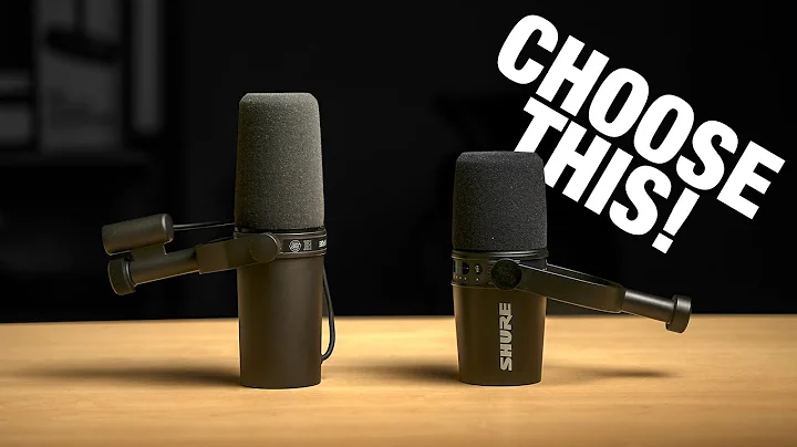 Shure MV7 vs Shure SM7B - Which microphone should you get?