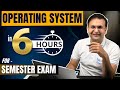 Complete operating system in one shot  semester exam  hindi