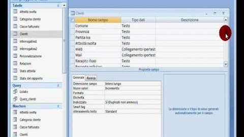1 Access Italiano - Gestione clienti