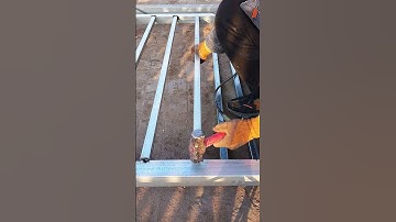 Translation gate welding process- Good tools and machinery make work easy