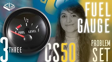 PROBLEM SET 3: FUEL GAUGE | SOLUTION (CS50 PYTHON)