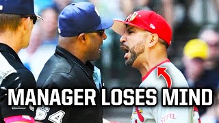 Manager goes crazy after umpires miss four calls, a breakdown