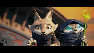 Kung Fu Panda 4 : The Chameleon and Zhen The Fox